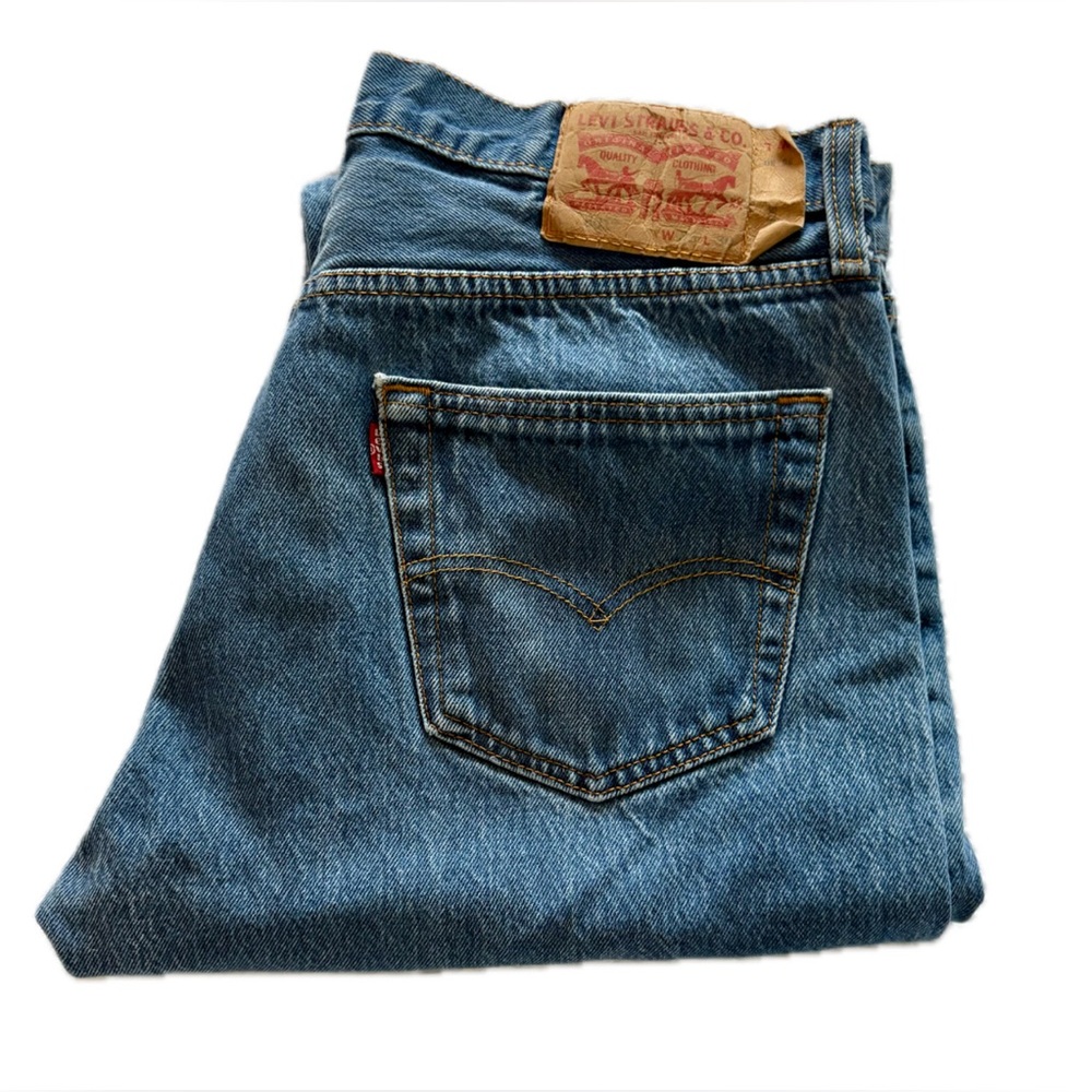 Levi's Relaxed Fit Button Fly Men's Denim Jeans 36/30